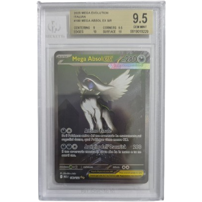 Mega Absol EX 180/132 Megaevoluzione - BGS 9,5 (ITA)