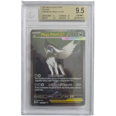 Mega Absol EX 180/132 Megaevoluzione - BGS 9,5 (ITA)
