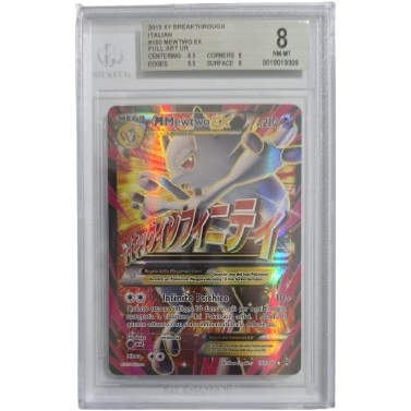 Mega Mewtwo EX 160/162 Turbo Blitz - BGS 8 (ITA)