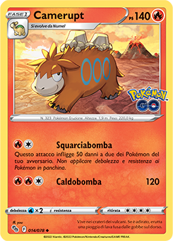 Camerupt 014/78 Reverse NM (ITA)