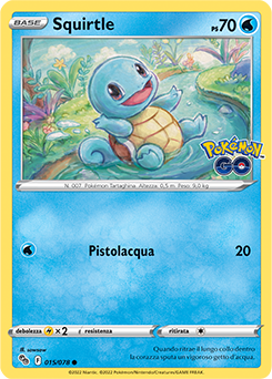 Squirtle 015/78 Reverse NM (ITA)