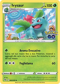Ivysaur 002/78 NM (ITA)