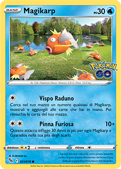 Magikarp 021/78 Reverse NM (ITA)