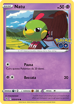 Natu 032/78 Reverse NM (ITA)