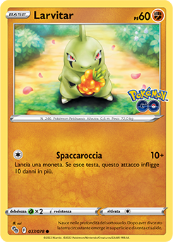 Larvitar 037/78 NM (ITA)
