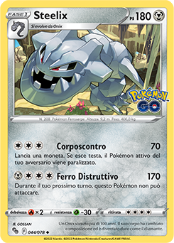 Steelix 044/78 Reverse NM (ITA)