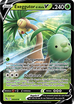 Exeggutor di Alola-V 005/78 NM (ITA)