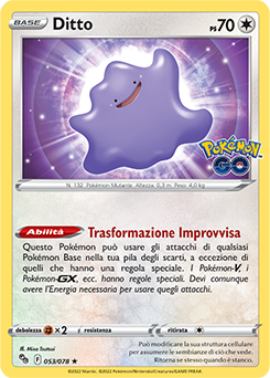 Ditto 053/78 Holo NM (ITA)