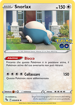 Snorlax 055/78 Reverse NM (ITA)
