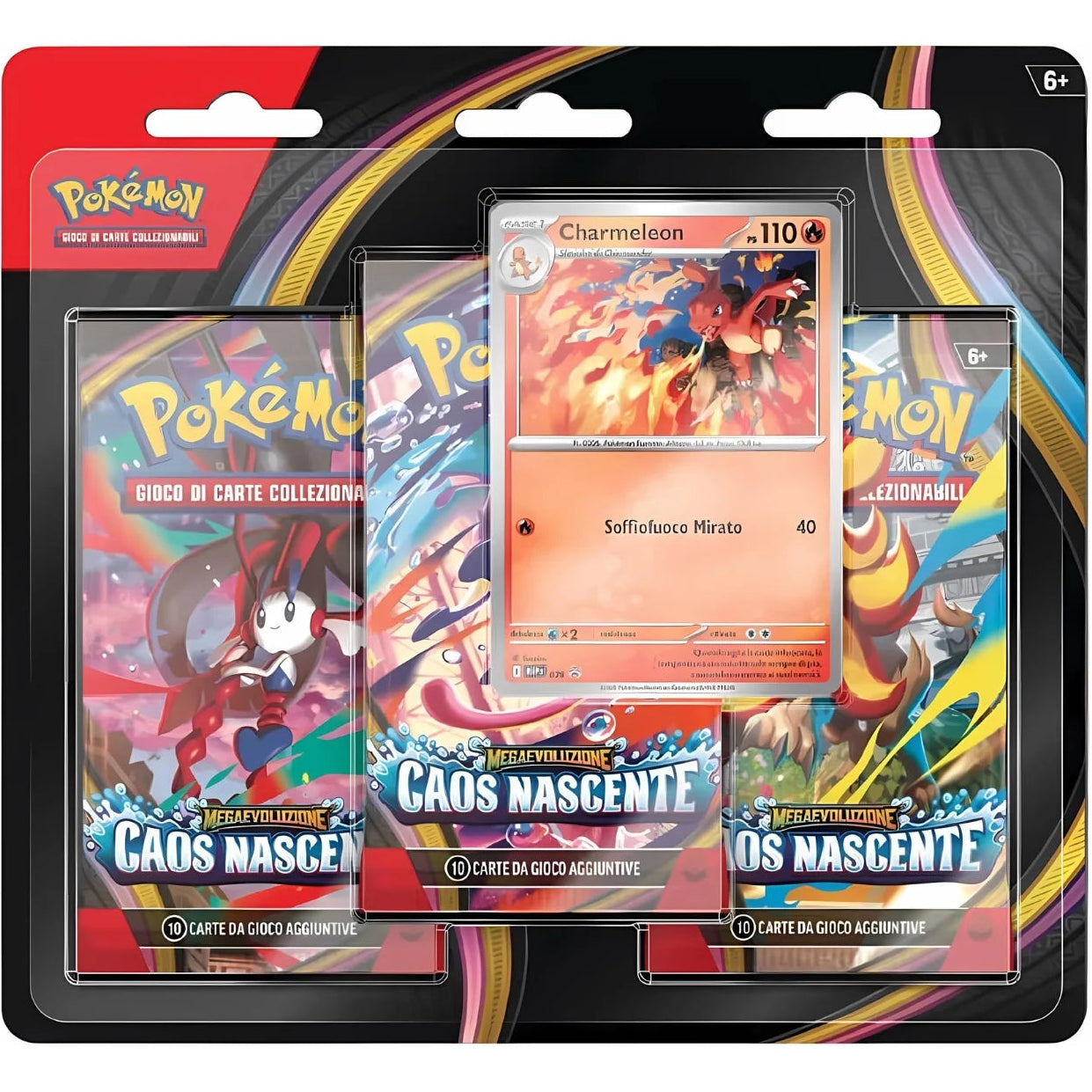 Collezione Con Adesivi Caos Nascente Charmeleon (ITA)