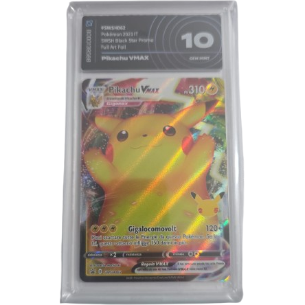 Pikachu VMAX 062 PROMO - AiGrading 10 (ITA)