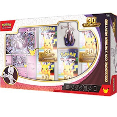 Collezione Con Statuina Mewtwo 30th Anniversario (ITA)
