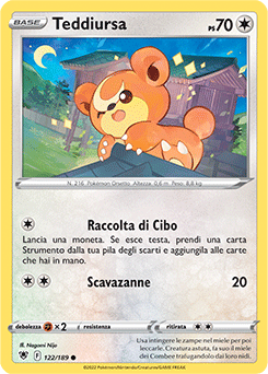 Teddiursa 122/189 Reverse NM (ITA)