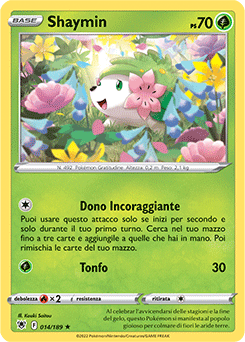 Shaymin 014/189 NM (ITA)