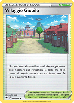 Villaggio Giubilo 148/189 Reverse NM (ITA)