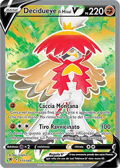 Decidueye di Hisui-V 173/189 NM (ITA)