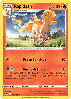 Rapidash 022/189 NM (ITA)