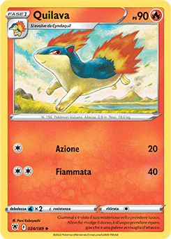Quilava 024/189 Reverse NM (ITA)