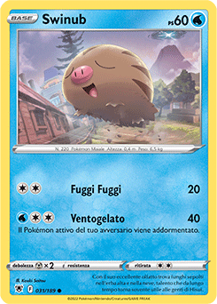 Swinub 031/189 Reverse NM (ITA)