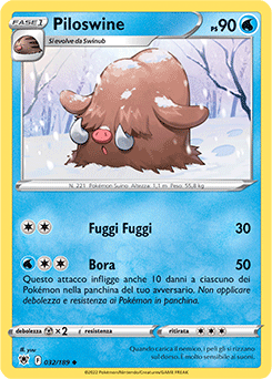 Piloswine 032/189 Reverse NM (ITA)