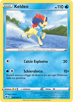 Keldeo 045/189 Holo NM (ITA)