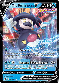 Mr. Rime di Galar-V 049/189 NM (ITA)