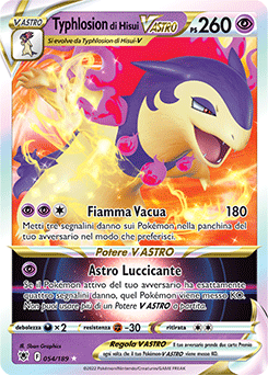 Typhlosion di Hisui-V ASTRO 054/189 NM (ITA)