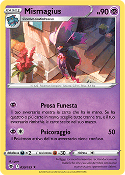 Mismagius 059/189 Reverse NM (ITA)