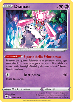 Diancie 068/189 Holo NM (ITA)