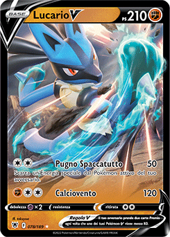 Lucario-V 078/189 NM (ITA)