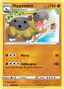 Hippowdon 080/189 NM (ITA)