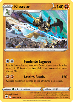 Kleavor 086/189 Holo NM (ITA)