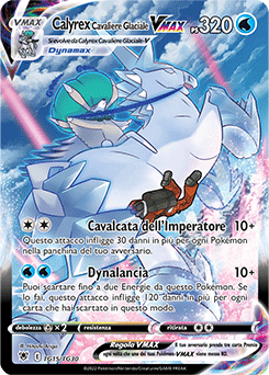 Calyrex Cavaliere Glaciale-VMAX TG15/TG30 NM (ITA)