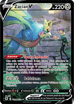Zacian-V TG21/TG30 NM (ITA)