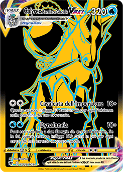 Calyrex Cavaliere Glaciale-VMAX TG29/TG30 NM (ITA)