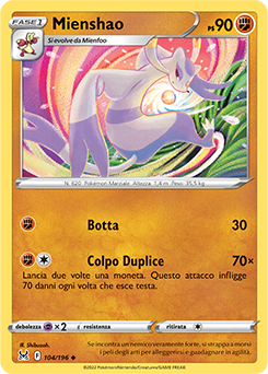 Mienshao 104/196 NM (ITA)