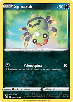 Spinarak 112/196 NM (ITA)