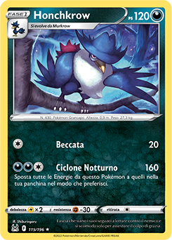 Honchkrow 115/196 NM (ITA)
