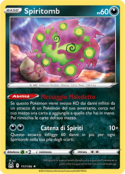 Π Spiritomb 117/196 NM (ITA)
