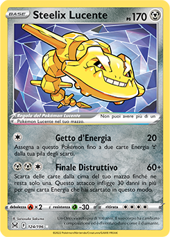 Steelix Lucente 124/196 NM (ITA)