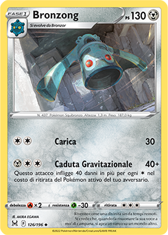 Bronzong 126/196 NM (ITA)