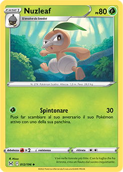 Nuzleaf 012/196 Reverse NM (ITA)