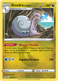 Goodra di Hisui 134/196 NM (ITA)