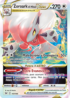 Zoroark di Hisui-V ASTRO V 147/196 NM (ITA)