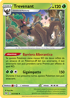 Trevenant 채 017/196 NM (ITA)