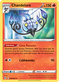 Chandelure 026/196 NM (ITA)