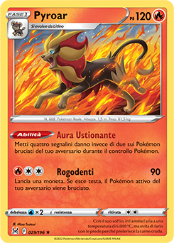 Pyroar 029/196 NM (ITA)