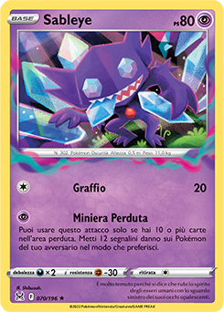 Sableye 채 070/196 NM (ITA)