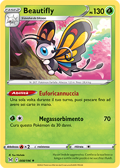 Beautifly 008/196 Reverse NM (ITA)