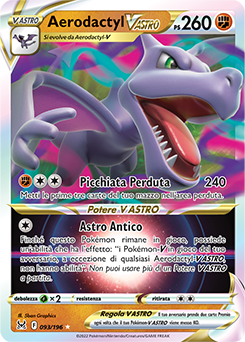 Aerodactyl-V ASTRO V 093/196 NM (ITA)